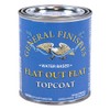 General Finishes Flat Out Flat Topcoat, Pint