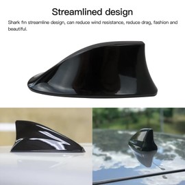 BSDLIET Roof Shark Fin Aerial Signal Antenna FM/AM Radio for Kia Rio S Sedan 4-Door 1.6L 1591CC 97Cu. in. l4 Gas DOHC Naturally Aspirated 2018