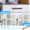 KNOBWELL 10 Pack Stainless Steel Modern Cabinet Pulls Kitchen Cabinet