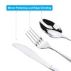 Travel Utensils With Case, Stainless Steel Reusable Portable Utensils Set