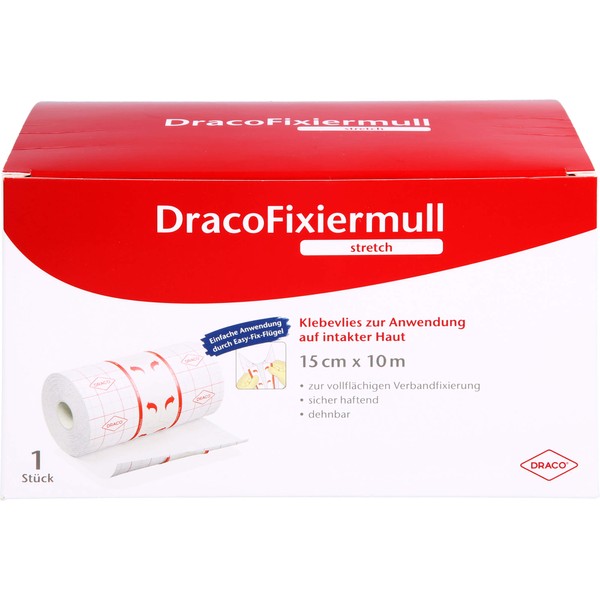 Nicht vorhanden Dracofixiermull St15cmx10m, 1 St PFL