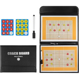 CREADY® Volleyball Tactics Board | Magnetic Tactics Board Volleyball for Trainers | Volleyball Trainer Board with Magnets | Comprehensively Equipped Magnetic Volleyball Tactics Board
