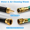 VANPET Radiator Cleaning Wands, Upgraded Water and Air Cleaning Wands