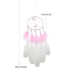 EQLEF Pink Dream Catcher for Women, Butterfly Dream Catcher Wall
