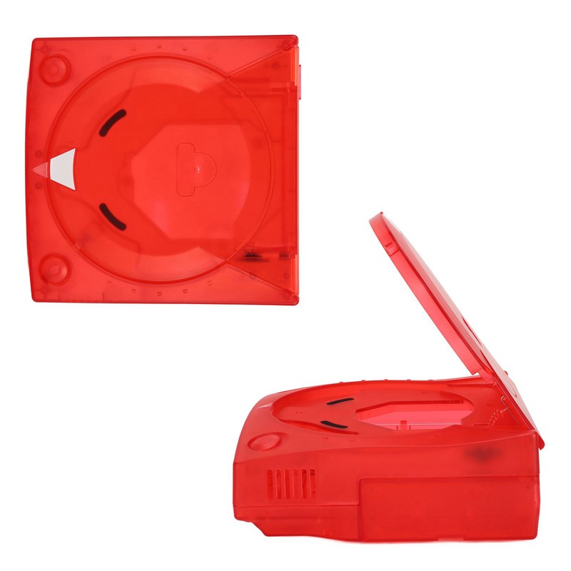 For SEGA Dreamcast DC Translucent Case Retro Video Game Console