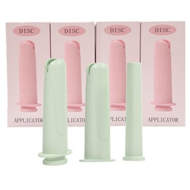 Aplicador SafeInsert DISC, solo para discos menstruales: herramienta de inserción ergonómica, aplicador higiénico y reutilizable para discos menstruales para mujeres, aplicación cómoda con man