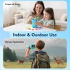 Kids Handheld Microscope Toys 4K 2.4" Screen Rechargeable Digital Kids