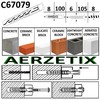 AERZETIX - C67079-Pack of 10 Universal Dowels Diameter 8 x