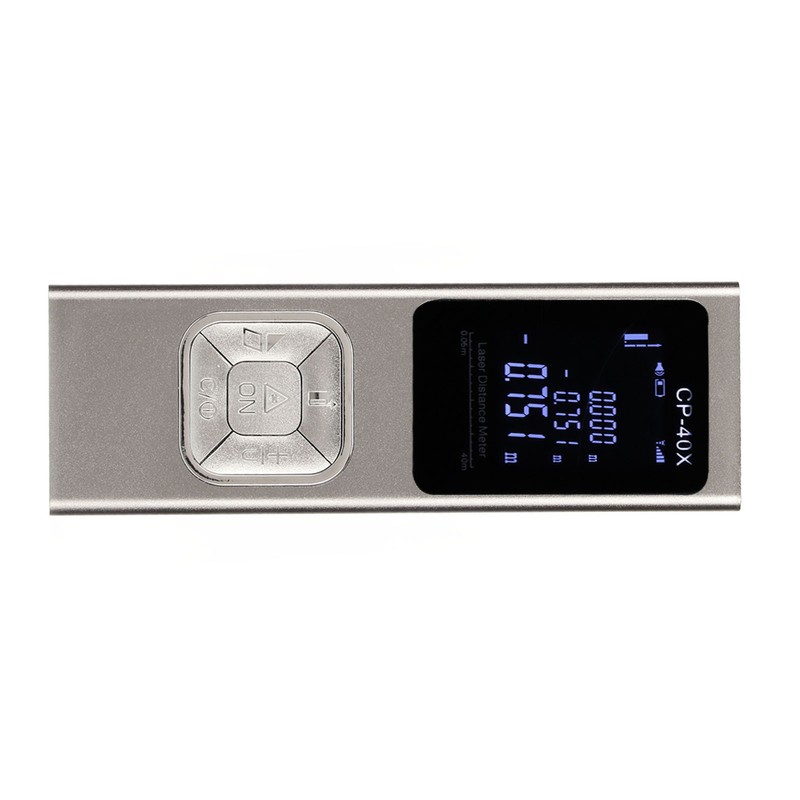 Handheld Laser Distance Meter Aluminium Alloy High Accuracy M Ft