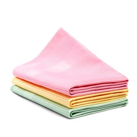 Kemes Streak-free cleaning cloths, window microfibre cloths, only with water, microfibre cloths without cleaning agents, window cloths, glass cloths, cleaning cloths, streak-free, without streaks