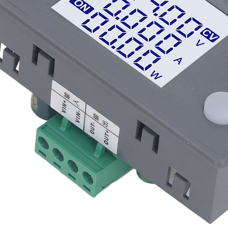 DC6‑36V to DC0.5‑36V 40W Buck Boost Converter 1.8in LCD Display
