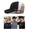 Laquest Large Size, Deep, Embroidered Logo, Cap, Head Circumference, Maximum