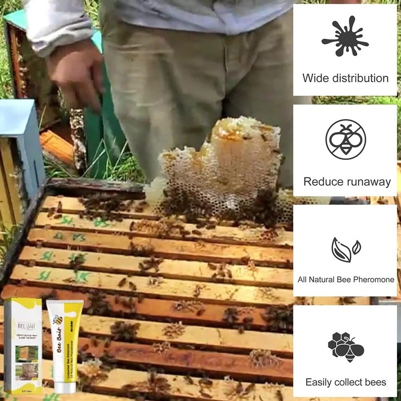 Beekeeping Tool Bee Attractant Beekeeping Gel Tool Outdoor Wild Bee