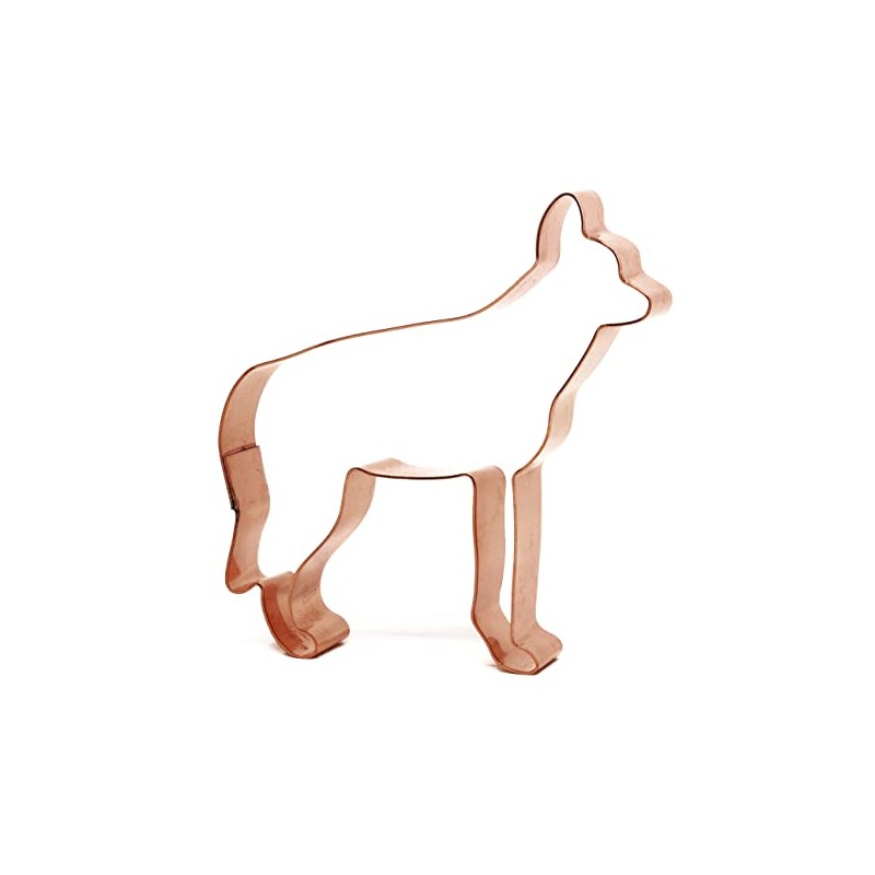 African Painted Dog ~ Zoo Mammals ~ Copper Animal Cookie