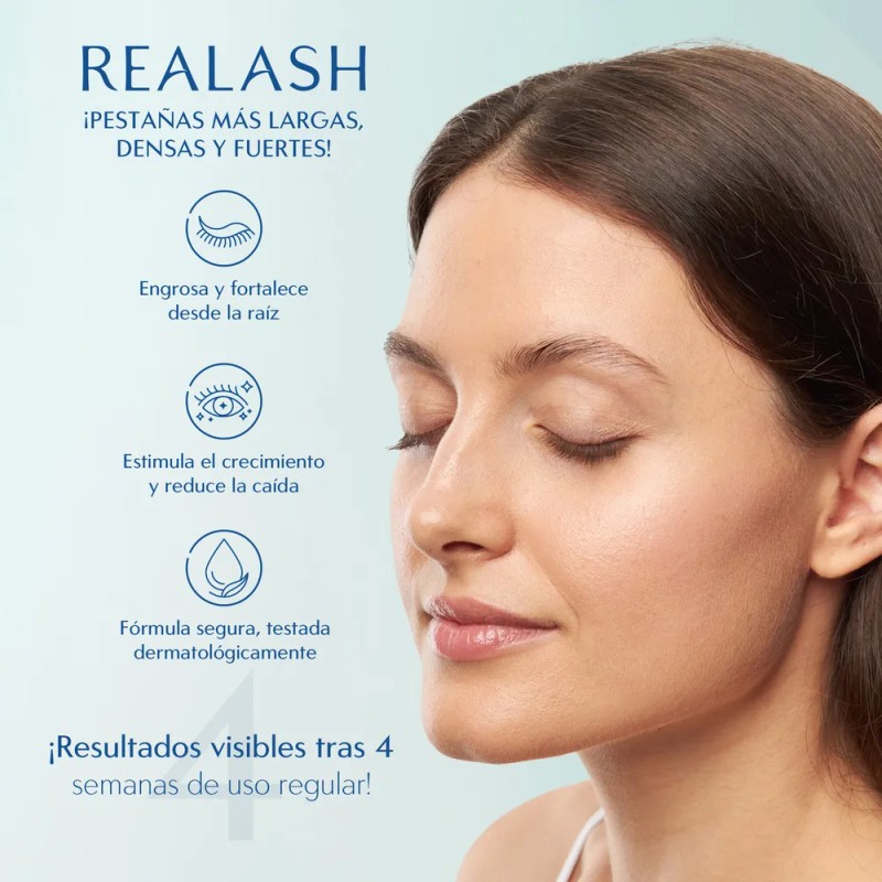Realash Suero Alargador Pestañas Volumen, Fuerza Orphica 3ml