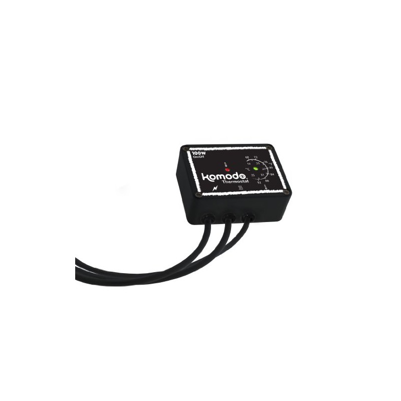 Komodo Thermostat 300 w, Maintaining Reptile Terrarium or Vivarium Temperature