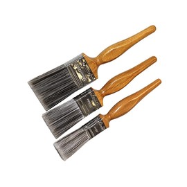 Faithfull FAIPBSYSET3 Superflow Synthetic Paint Brush Set of Three: 25, 38, 50mm (1, 1.5, 2in)