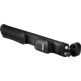 Casemaster by GLD Products Q-Vault Classic Billiard/Pool Cue Hard Case, Holds 1 Complete 2-Piece Cue (1 Butt/1 Shaft),Black,One Size