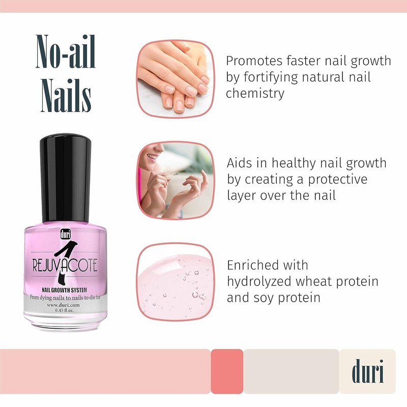 Duri Rejuvacote 1 Nail Growth System 0.45 fl.oz.