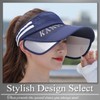 Buzz Selection CAP692 Women's Visor, Sun Visor, Hat, UV Protection,
