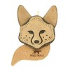 Tall Tails 88216666 Scrappy Critter Leather Fox Dog Toy -
