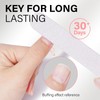 AILLSA Gel Nail Glue for Nails Tips, Solid Super Strong