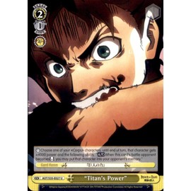 Weiss Schwarz - "Titan's Power" - AOT/S35-E027 - U (AOT/S35-E027) - Attack on Titan Booster Pack
