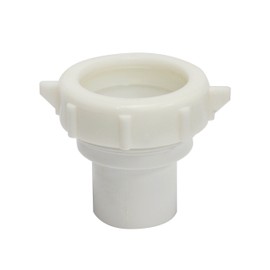 Plumb Pak PP55-8W Reducer Coupling, 1-1/2 X 1-1/4 in, Slip Joint X Solvent Weld, Plastic, 1-1/2" x 1-1/4"
