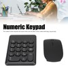 Numeric Keypad Portable Slim 2.4GHz USB Wireless Mini Black Numeric