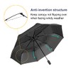 A.Brolly Edinburgh Large Windproof Travel Umbrella - Purple Plaid, 54