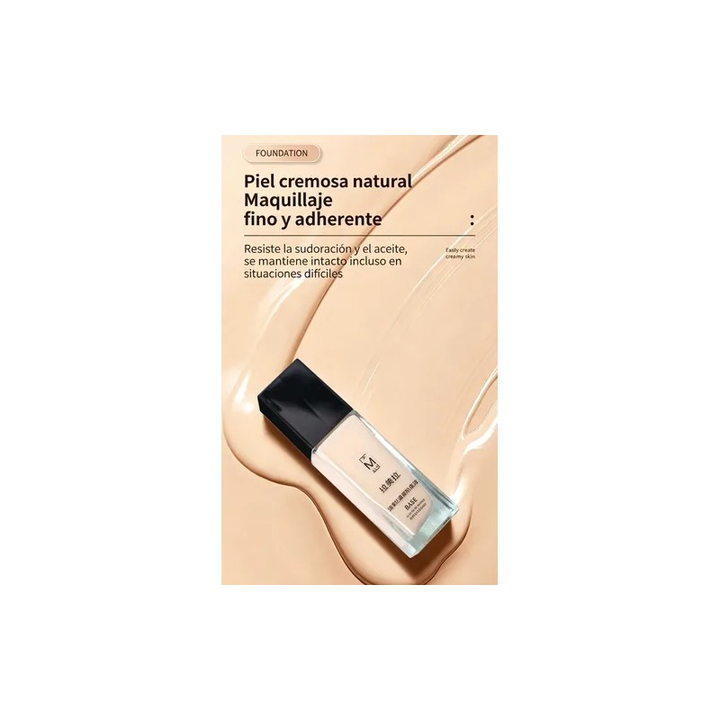 Base Correctora Lameila, Impermeable Y Duradera, 30 G