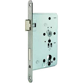 Gu BKS Object Lock BKS 0515 | Stop: DIN Right | Design: Rounded End | Backset (mm): 60 | Holes: PZ | Face Width (mm): 24