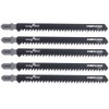 WERKON 5 x WERKON Jigsaw Blade 152 mm T-Shank T344D Extra Long Wood Jigsaw Blades