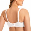 Deyllo Women's Full Cup Minimiser Bra, Non-Underwire, Large Sizes, Bra