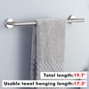 KES SUS304 A2000S50B-2 Towel Rail Stainless Steel 50 cm Wall