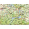 Detailed Ukraine Physical Map - 23.3 x 33.1 Inches -