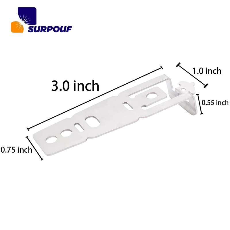 SURPOUF WD01X27759 Dishwasher Mounting Bracket (1Pack) Fits For GE Series