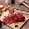 EVERYJOY Wooden Meat Tenderiser (Brown, 7 cm/Wood)