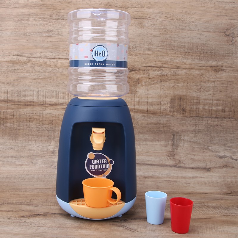 Simulation Water Dispenser Drinking Fountain Furniture Kitchen Girls Pretend Play
