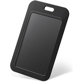 1Pc Black Sliding ID Badge Holder with Clear Window Black Card Protector Pouch for Office School ID Credit Cards Proximity Key Cards Driver’s Licenses and Passes,Identification Badges and Supplies
