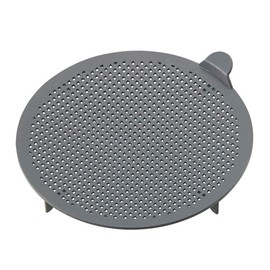 Belca Drain Strainer, Easy to Place, No Accumulation, for Diameter 5.7 inches, Diameter 5.7 x Height 0.6 inches, Gray, Standard Size SP-224