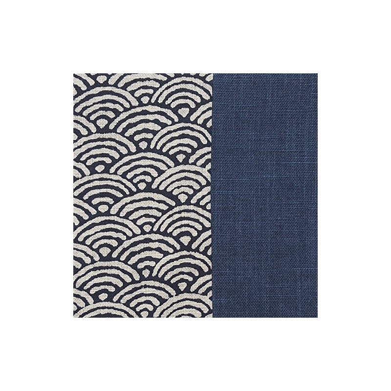 Chopsticks bag Seigaiha Pattern X Navy Cloth My Chopsticks Holder