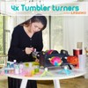 4 Arm Cup Turner for Crafts Tumbler,Multi Tumbler Spinner Machine