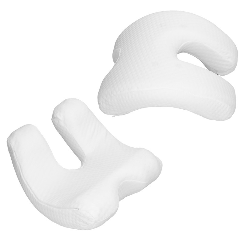 Arched Pillow Sleeping Cuddle Neck Cervical Pillow Soft Breathable Pressure