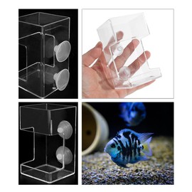 Aquarium Feeding Tube, Fish Feeder Acrylic Worm Feeder, Clear Feeding Tube Shrimp Feeder, Fish Feeding Tube, Shrimp Feeding Dish, Transparent Aquarium Feeder Bird Feeder, Fish Tank Accessory for Fish