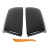 DriveFix Driver and Passenger Side Mirror Cover Glossy Black for