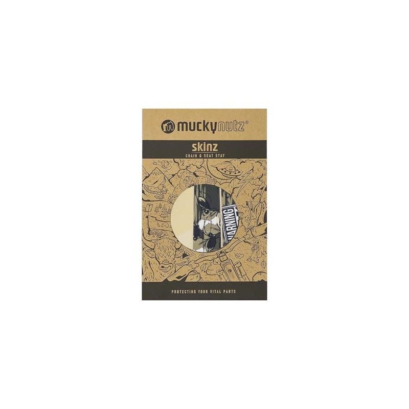 Mucky Nutz Skinz, Stay Protection, Area 51, Black, Matt