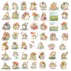 50 Pcs Cute Frog Stickers Set – Fun and Adorable