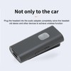 USB Bluetooth 5.0 Adapter Wireless Lavalier Audio Receiver for Home