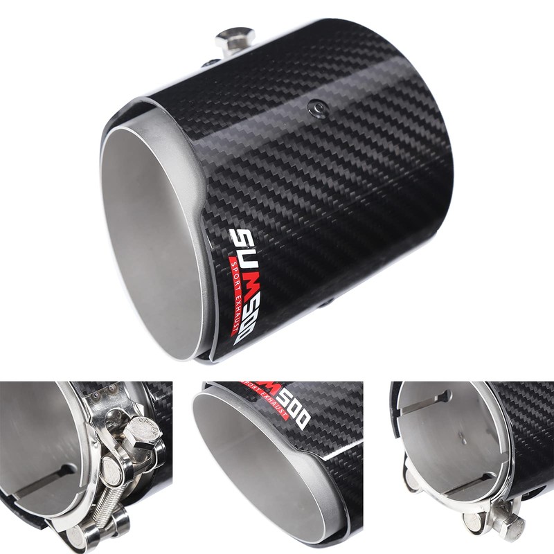 Carbon Fiber Stainless Steel Exhaust Tail Pipe Tail Pipe Tailpipe